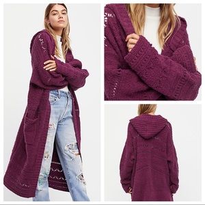 Free People Sand Dollar Cardi